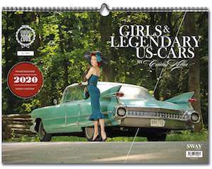 "Girls & legendary US-Cars" 2020 Kalender