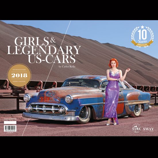 Girls & legendary US-Cars 2018 Kalender von Carlos Kella