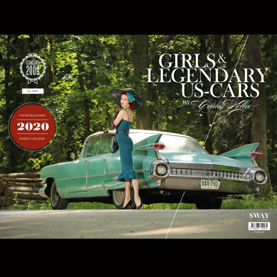 "Girls & legendary US-Cars" 2020 Kalender