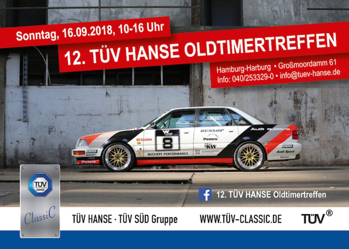 DAS TÜV HANSE OLDTMERTREFFEN GEHT IN DIE 12. RUNDE!