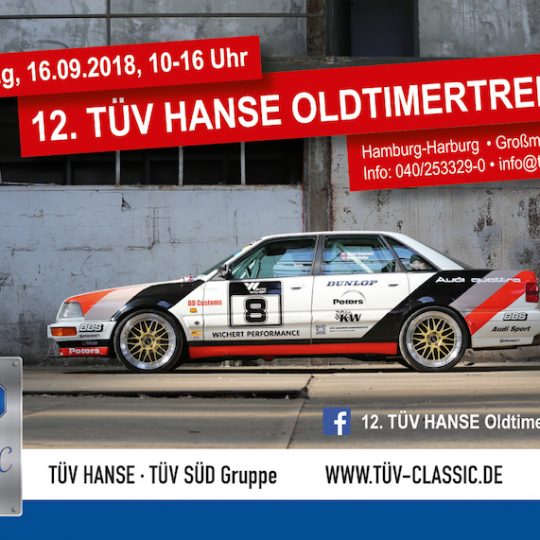 DAS TÜV HANSE OLDTMERTREFFEN GEHT IN DIE 12. RUNDE!