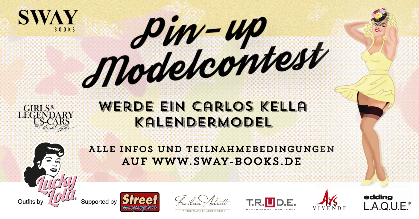 Es war schon immer Dein Traum, ein Model im „Girls & legendary US-Cars“ Kalender von Carlos Kella zu sein? Das ist Deine Chance! Gewinne ein Fotoshooting für den „Girls & legendary US-Cars“ 2020 Wochenkalender mit Carlos Kella am Samstag, den 22.06.2019 in Hamburg.﻿