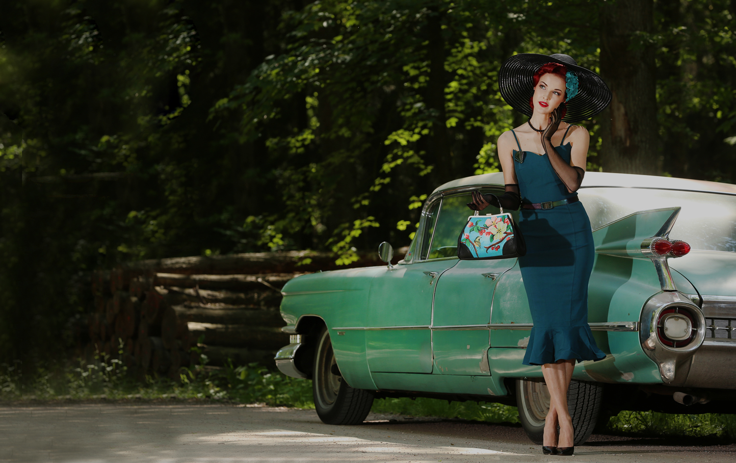Girls & legendary US-Cars by Carlos Kella