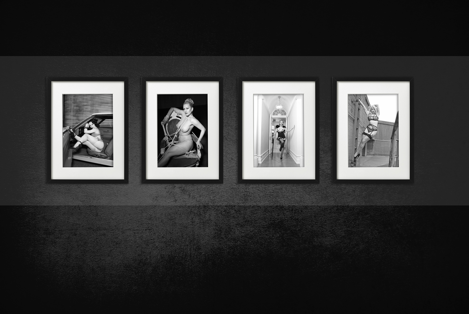 THE ART OF CARLOS KELLA: Modern Pin-Up Fotografie in Schwarz-Weiß – Einladung zur Vernissage in der Boutique Bizarre am Sonntag, den 08.12.2020 von 16:00 - 19:00 Uhr.