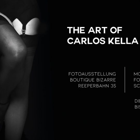 THE ART OF CARLOS KELLA: Modern Pin-Up Fotografie in Schwarz-Weiß – Das war die Vernissage in der Boutique Bizarre