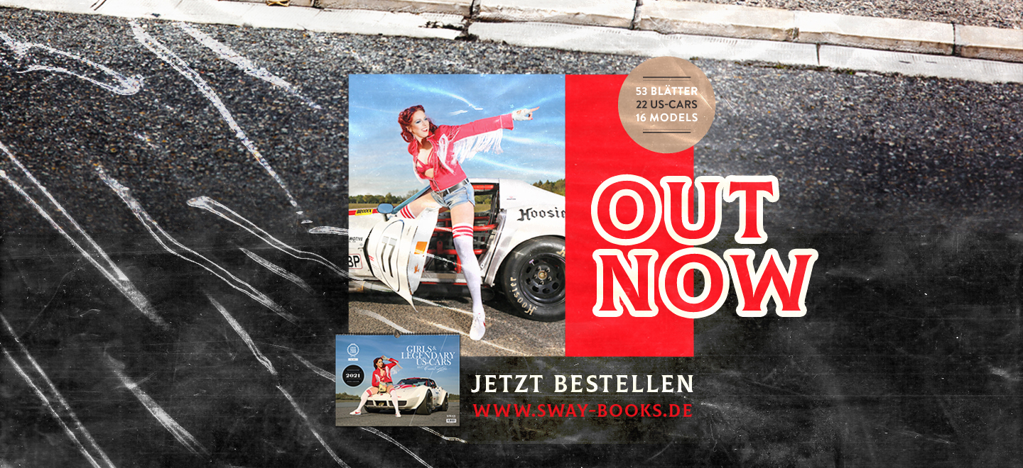 OUT NOW! Der Girls & legendary US-Cars 2021 Wochenkalender ist lieferbar!