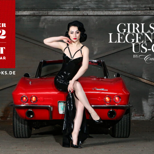 Der Girls & legendary US-Cars 2022 Wochenkalender ist vorbestellbar