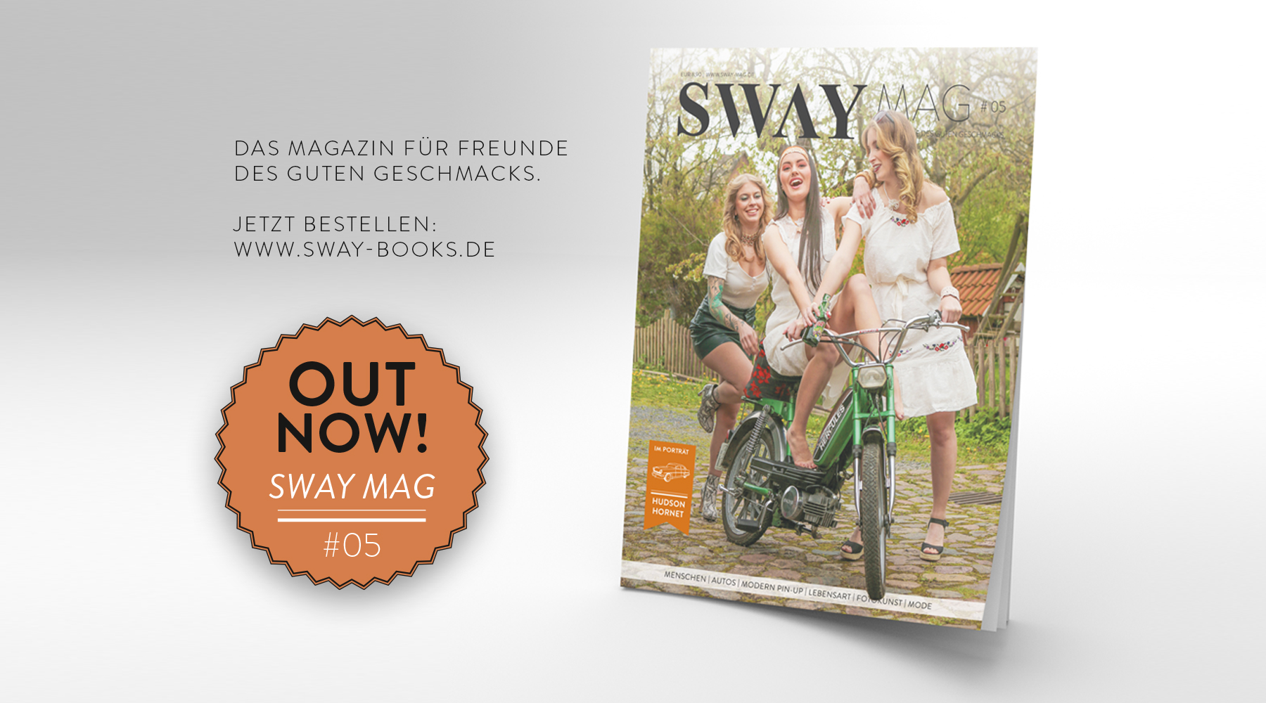 Das SWAY MAG #05 aus dem SWAY Book Verlag ist jetzt lieferbar!