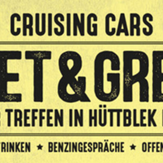 Meet & Greet bei Cruising Cars am 26.05.2022 ab 10:00 Uhr